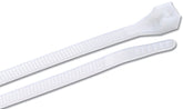 GB 45-515 Cable Tie, Double-Lock Locking, 6/6 Nylon, Natural
